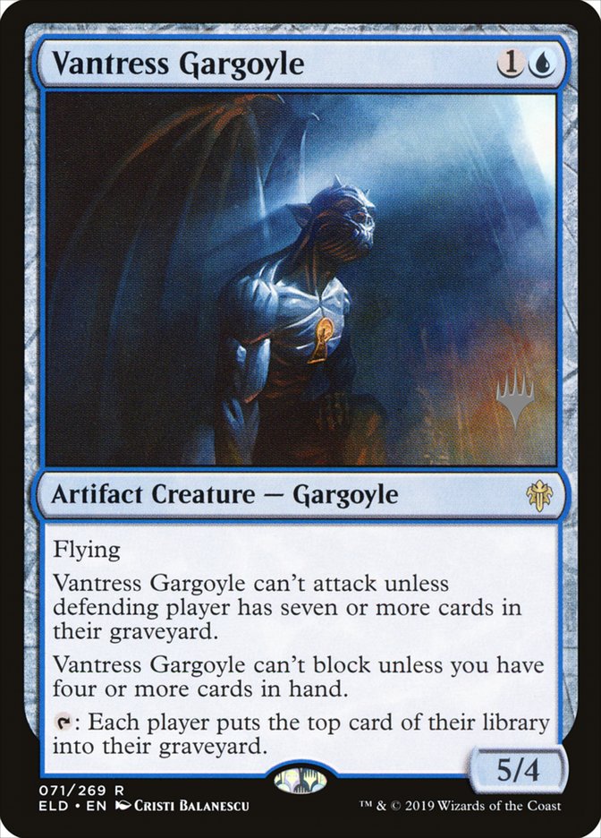 Vantress Gargoyle (Promo Pack) [Throne of Eldraine Promos] | Gear Gaming Bentonville