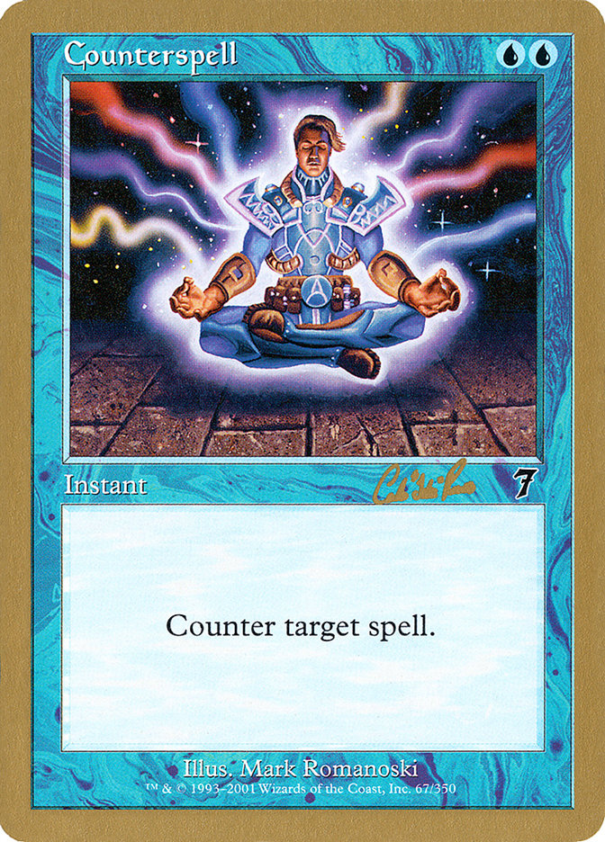 Counterspell (Carlos Romao) [World Championship Decks 2002] | Gear Gaming Bentonville