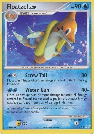 Floatzel (2/12) [Diamond & Pearl: Trainer Kit - Manaphy] | Gear Gaming Bentonville