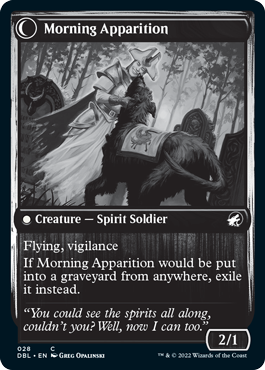 Mourning Patrol // Morning Apparition [Innistrad: Double Feature] | Gear Gaming Bentonville