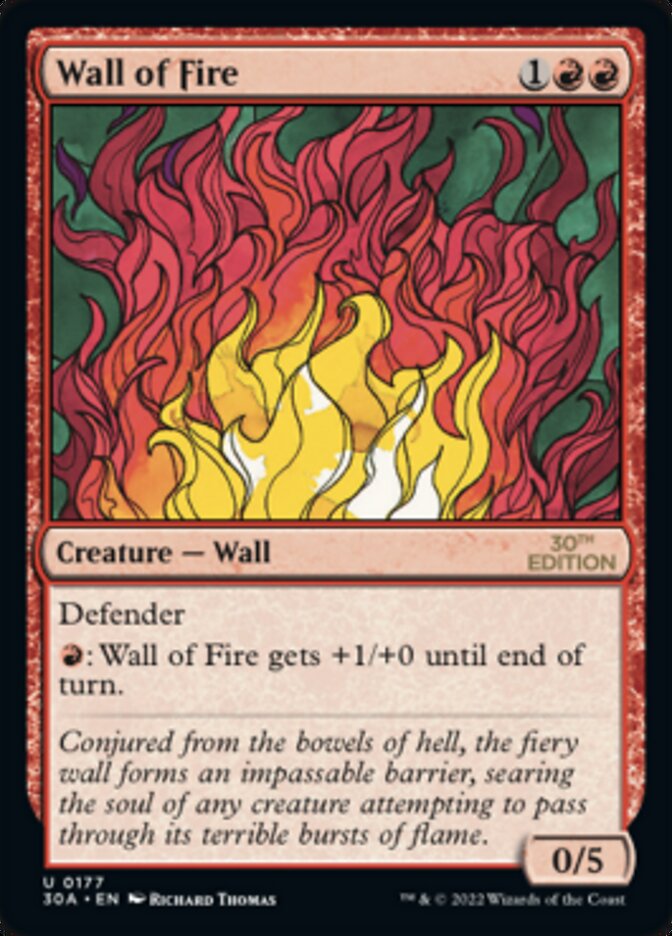 Wall of Fire [30th Anniversary Edition] | Gear Gaming Bentonville