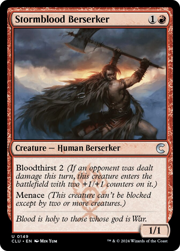 Stormblood Berserker [Ravnica: Clue Edition] | Gear Gaming Bentonville