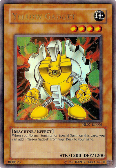 Yellow Gadget [HL07-EN006] Parallel Rare | Gear Gaming Bentonville