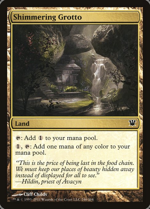 Shimmering Grotto [Innistrad] | Gear Gaming Bentonville