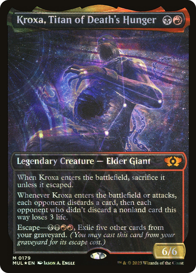 Kroxa, Titan of Death's Hunger (Halo Foil) [Multiverse Legends] | Gear Gaming Bentonville