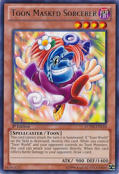 Toon Masked Sorcerer [LCYW-EN110] Rare | Gear Gaming Bentonville