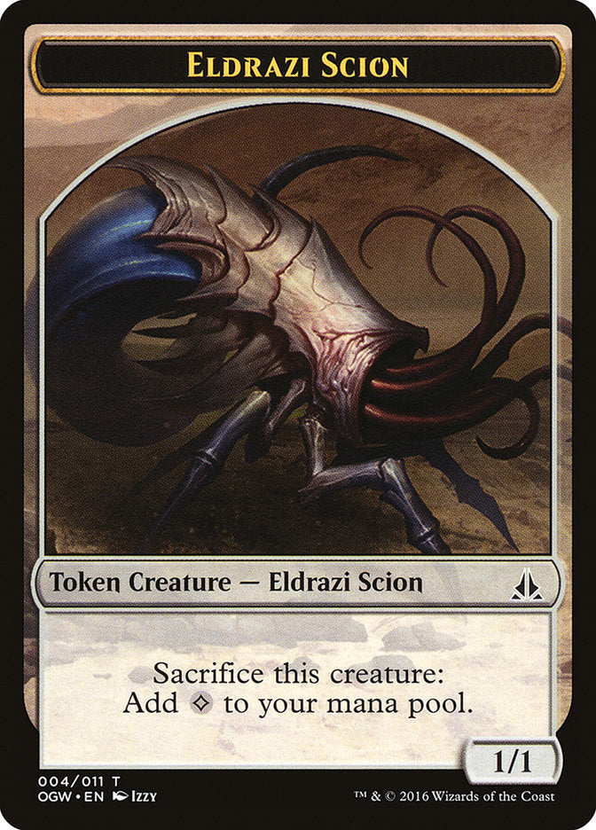 Eldrazi Scion (004/011) [Oath of the Gatewatch Tokens] | Gear Gaming Bentonville