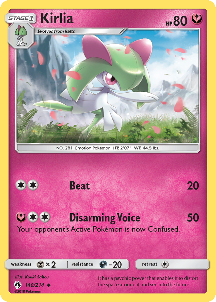 Kirlia (140/214) [Sun & Moon: Lost Thunder] | Gear Gaming Bentonville