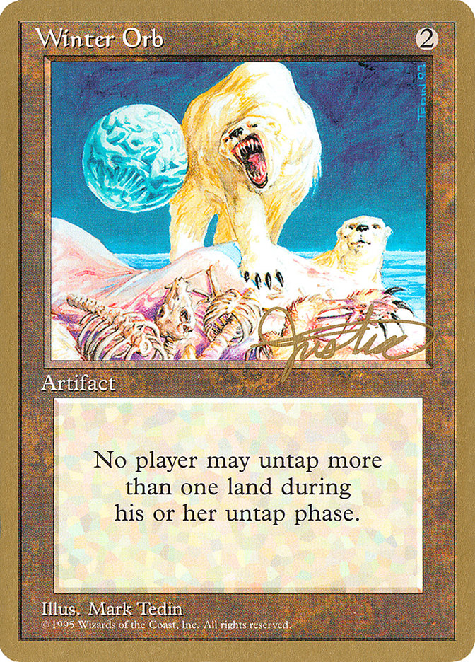 Winter Orb (Mark Justice) [Pro Tour Collector Set] | Gear Gaming Bentonville