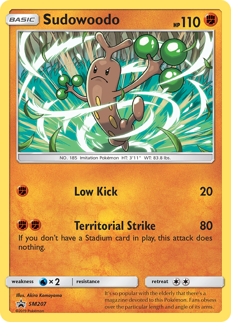 Sudowoodo (SM207) [Sun & Moon: Black Star Promos] | Gear Gaming Bentonville