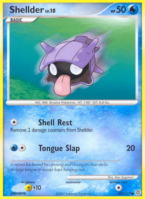 Shellder (105/132) [Diamond & Pearl: Secret Wonders] | Gear Gaming Bentonville