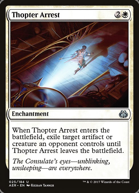 Thopter Arrest [Aether Revolt] | Gear Gaming Bentonville