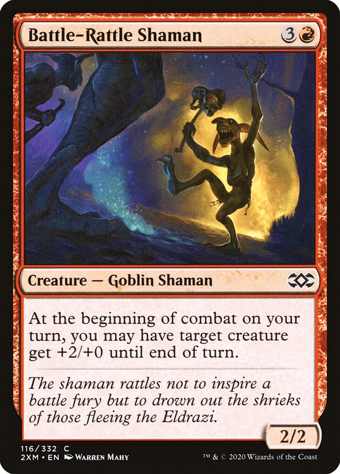 Battle-Rattle Shaman [Double Masters] | Gear Gaming Bentonville