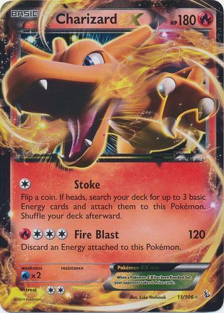 Charizard EX (11/106) (Jumbo Card) [XY: Flashfire] | Gear Gaming Bentonville