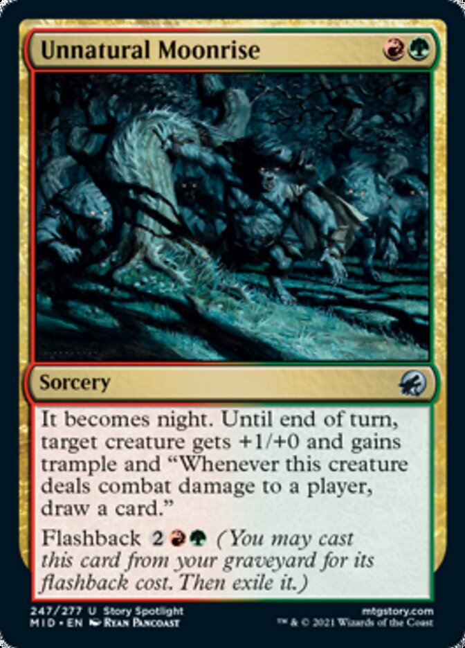 Unnatural Moonrise [Innistrad: Midnight Hunt] | Gear Gaming Bentonville