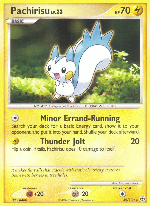 Pachirisu (35/130) [Diamond & Pearl: Base Set] | Gear Gaming Bentonville