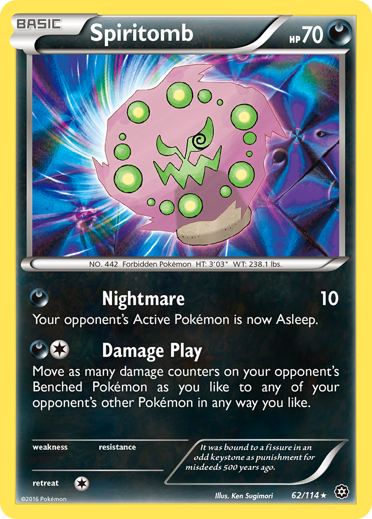 Spiritomb (62/114) [XY: Steam Siege] | Gear Gaming Bentonville