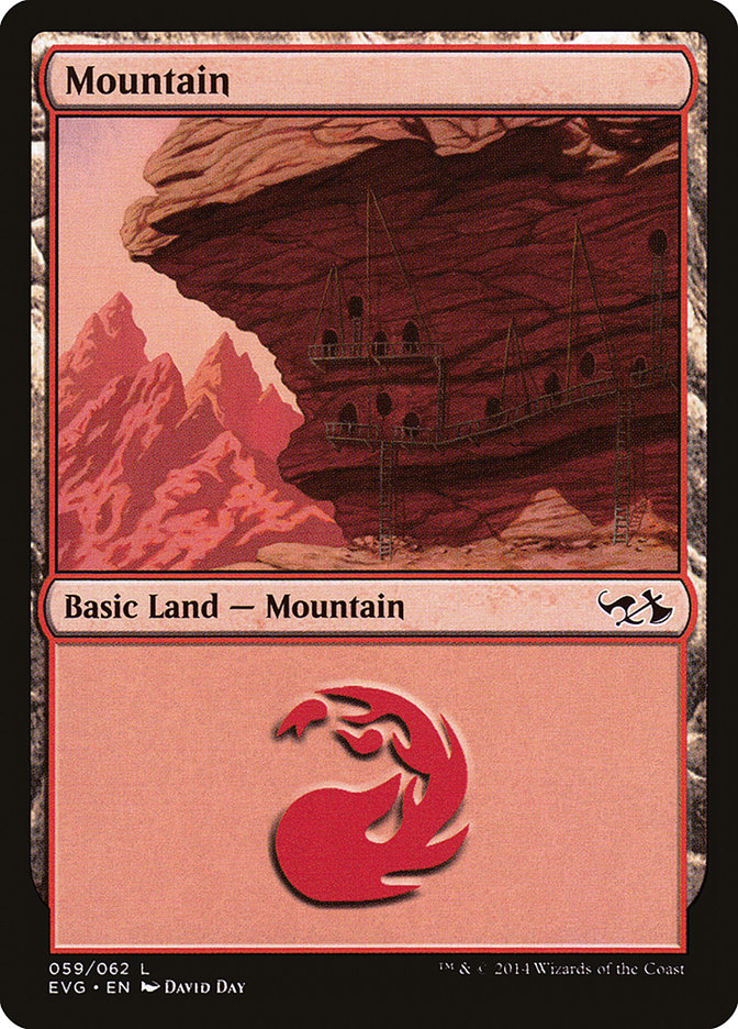 Mountain (59) (Elves vs. Goblins) [Duel Decks Anthology] | Gear Gaming Bentonville