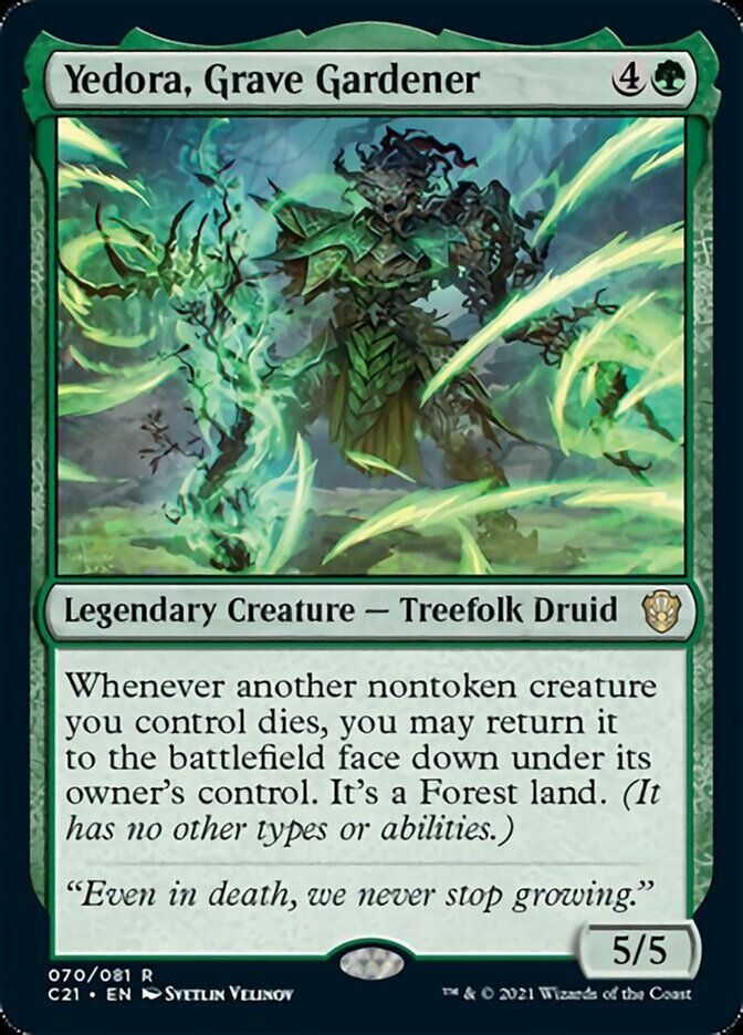 Yedora, Grave Gardener [Commander 2021] | Gear Gaming Bentonville