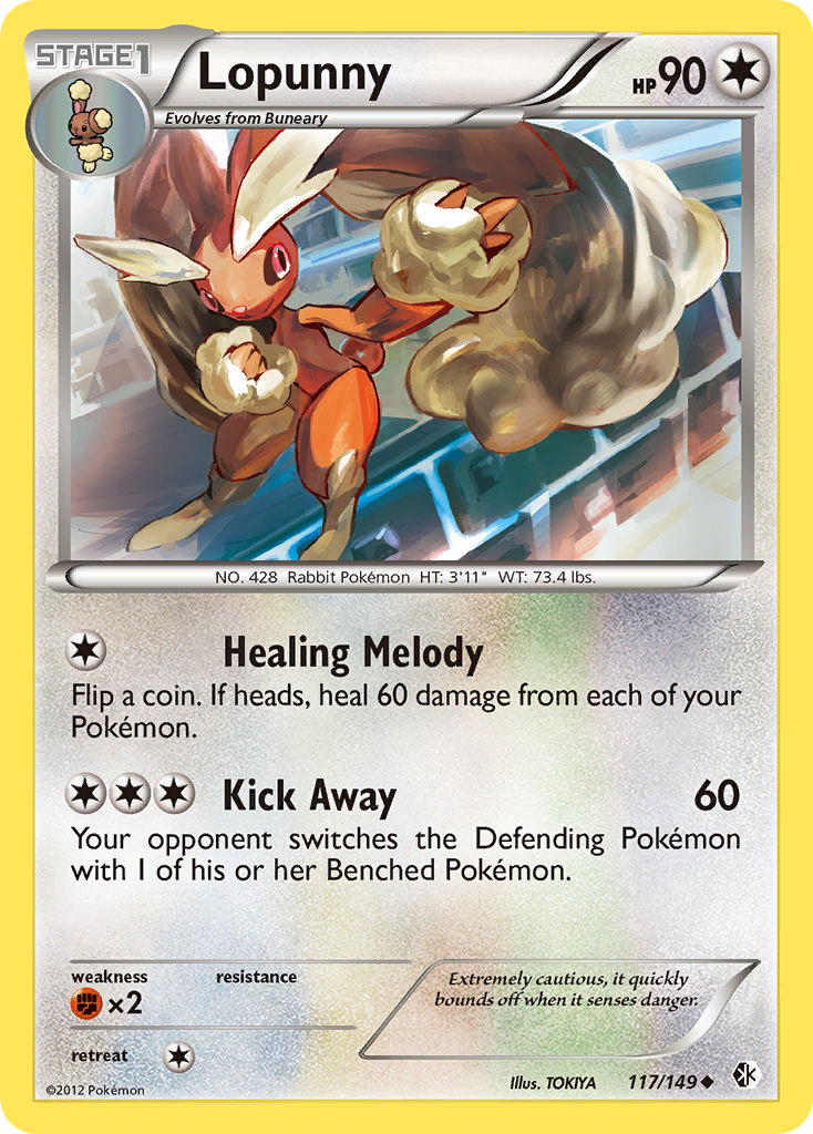 Lopunny (117/149) [Black & White: Boundaries Crossed] | Gear Gaming Bentonville