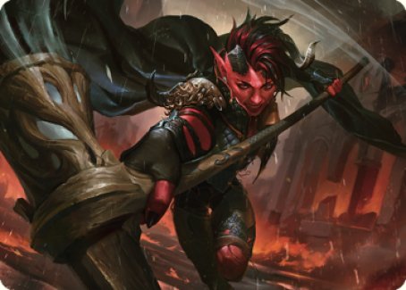 Karlach, Fury of Avernus Art Card (34) [Commander Legends: Battle for Baldur's Gate Art Series] | Gear Gaming Bentonville