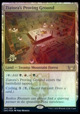 Ziatora's Proving Ground [Streets of New Capenna Prerelease Promos] | Gear Gaming Bentonville