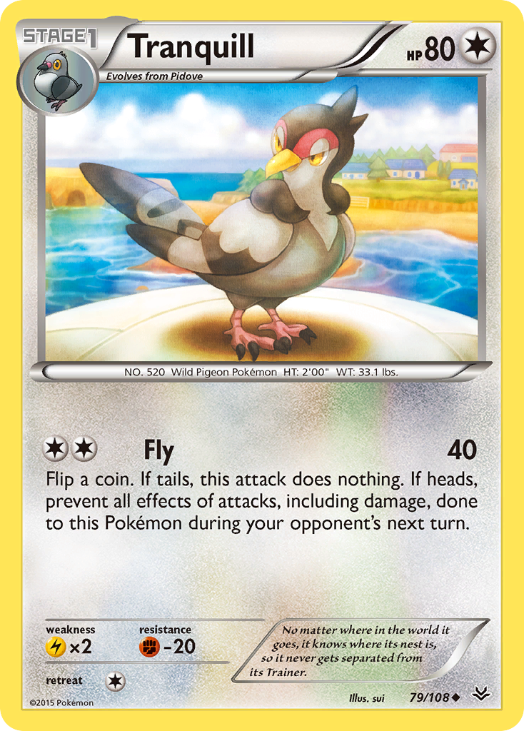 Tranquill (79/108) [XY: Roaring Skies] | Gear Gaming Bentonville