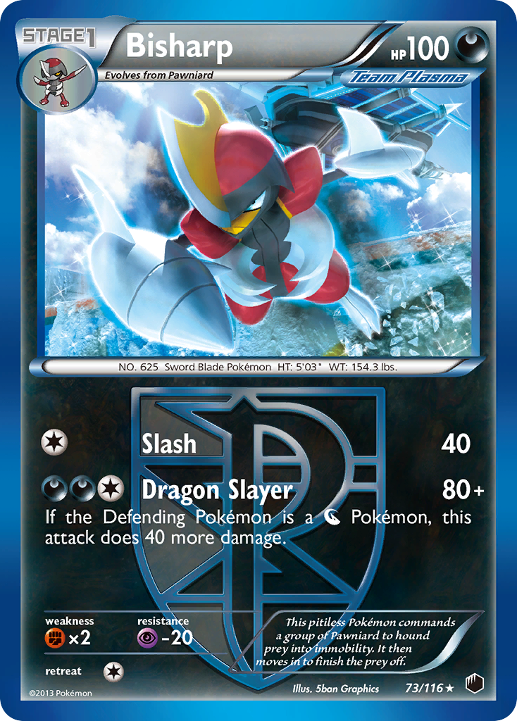 Bisharp (73/116) [Black & White: Plasma Freeze] | Gear Gaming Bentonville