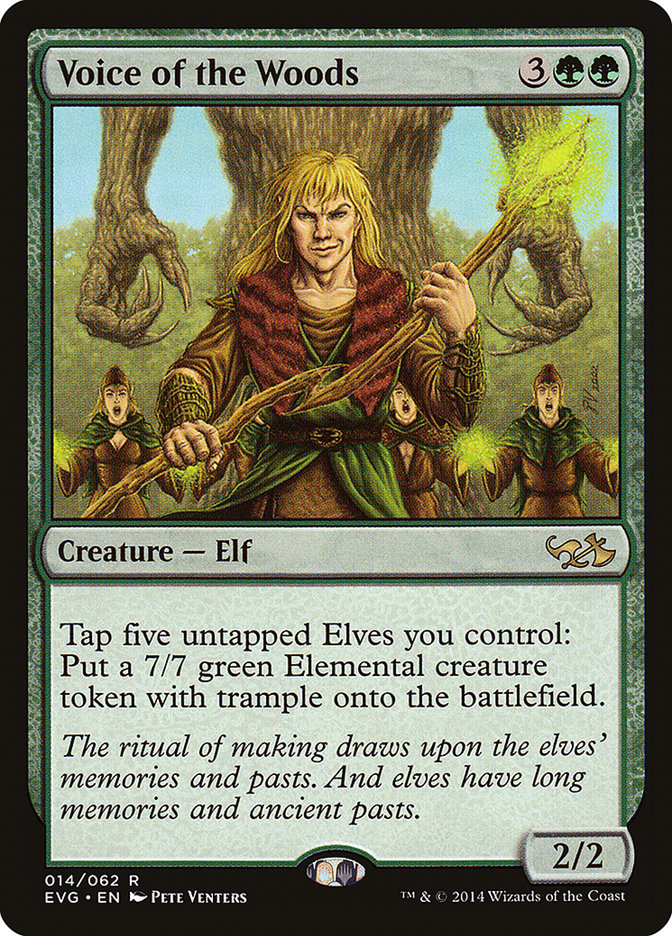 Voice of the Woods (Elves vs. Goblins) [Duel Decks Anthology] | Gear Gaming Bentonville