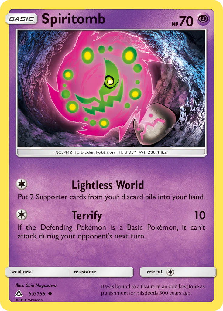 Spiritomb (53/156) [Sun & Moon: Ultra Prism] | Gear Gaming Bentonville