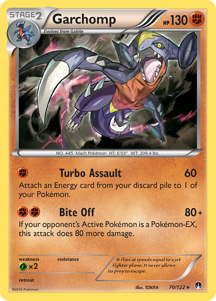 Garchomp (70/122) [XY: BREAKpoint] | Gear Gaming Bentonville