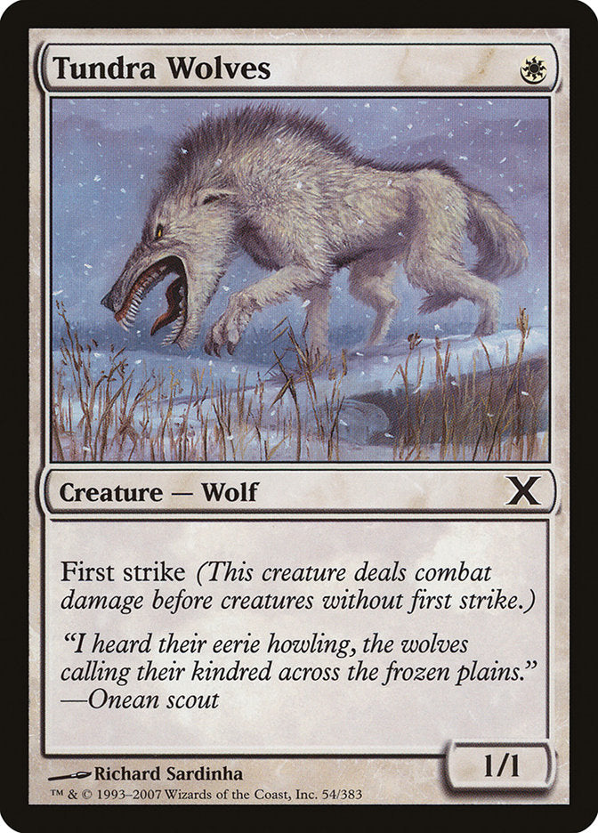 Tundra Wolves [Tenth Edition] | Gear Gaming Bentonville