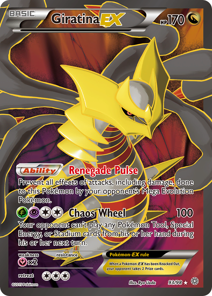 Giratina EX (93/98) [XY: Ancient Origins] | Gear Gaming Bentonville