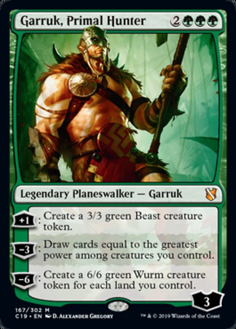 Garruk, Primal Hunter [Commander 2019] | Gear Gaming Bentonville