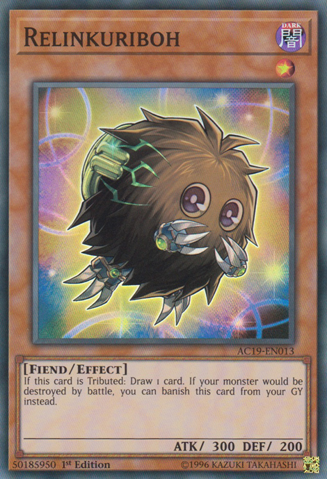 Relinkuriboh [AC19-EN013] Super Rare | Gear Gaming Bentonville