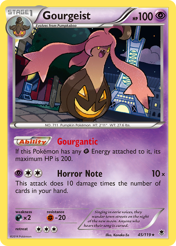 Gourgeist (45/119) [XY: Phantom Forces] | Gear Gaming Bentonville