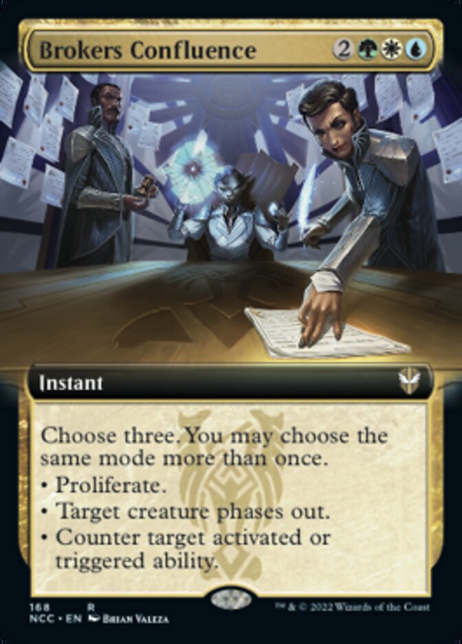 Brokers Confluence (Extended Art) [Streets of New Capenna Commander] | Gear Gaming Bentonville