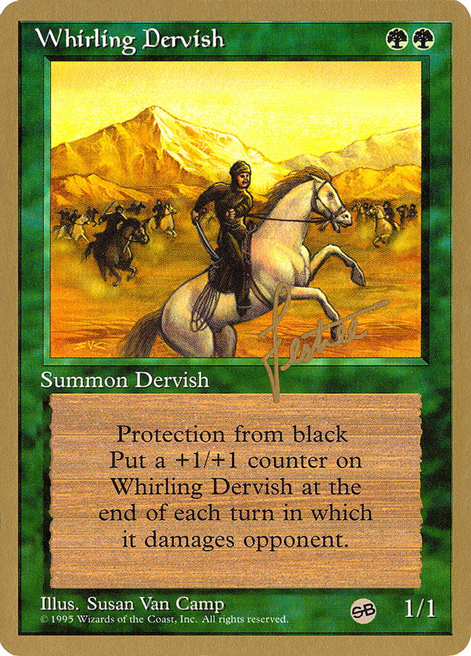 Whirling Dervish (Bertrand Lestree) (SB) [Pro Tour Collector Set] | Gear Gaming Bentonville