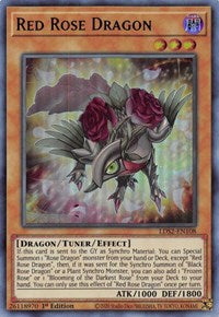 Red Rose Dragon (Green) [LDS2-EN108] Ultra Rare | Gear Gaming Bentonville