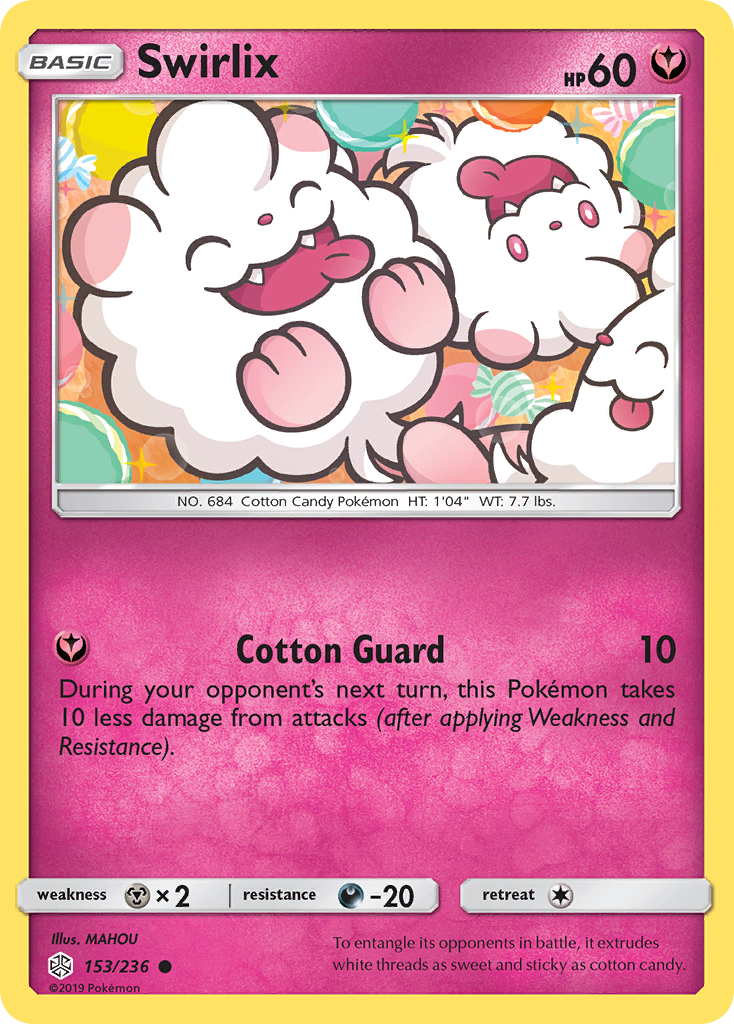 Swirlix (153/236) [Sun & Moon: Cosmic Eclipse] | Gear Gaming Bentonville