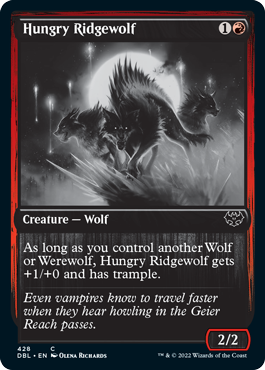 Hungry Ridgewolf [Innistrad: Double Feature] | Gear Gaming Bentonville