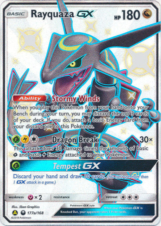 Rayquaza GX (177a/168) (Jumbo Card) [Sun & Moon: Celestial Storm] | Gear Gaming Bentonville