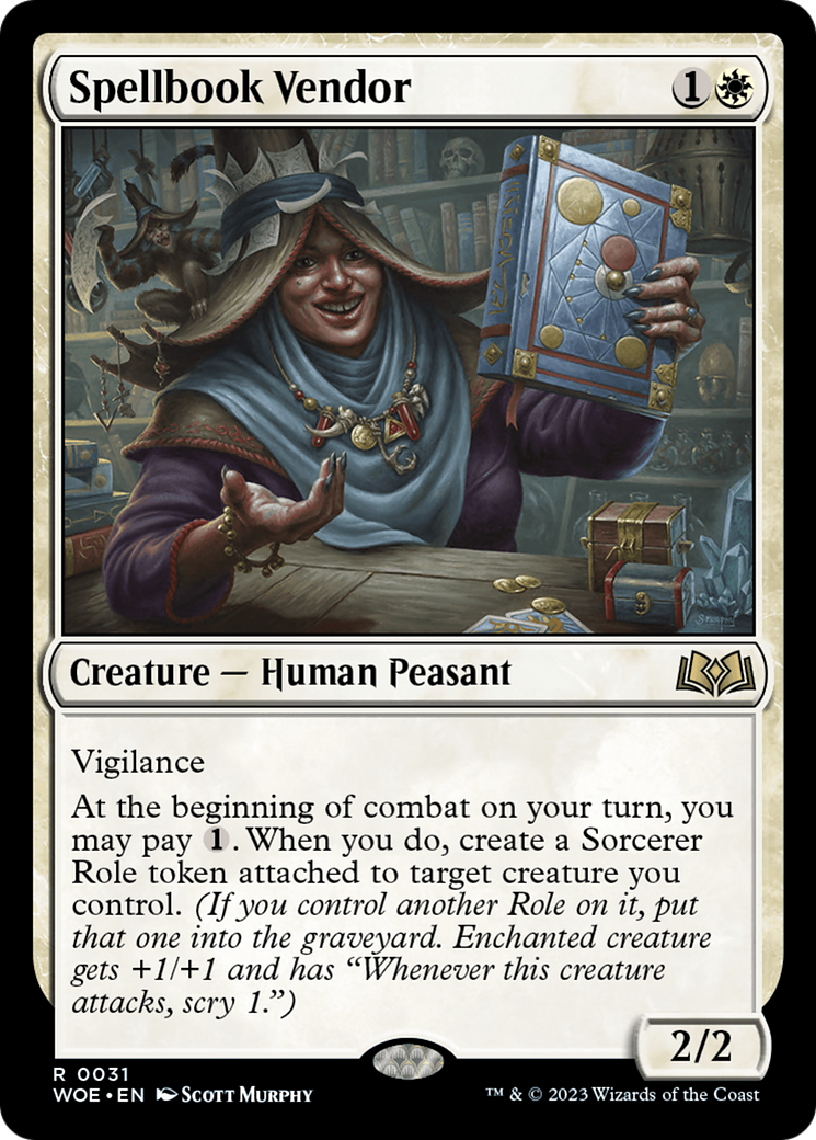 Spellbook Vendor [Wilds of Eldraine] | Gear Gaming Bentonville