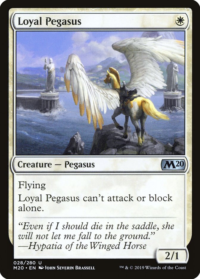 Loyal Pegasus [Core Set 2020] | Gear Gaming Bentonville