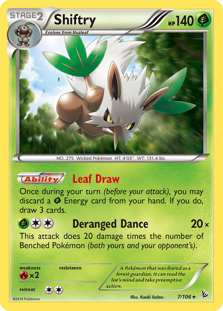 Shiftry (7/106) [XY: Flashfire] | Gear Gaming Bentonville