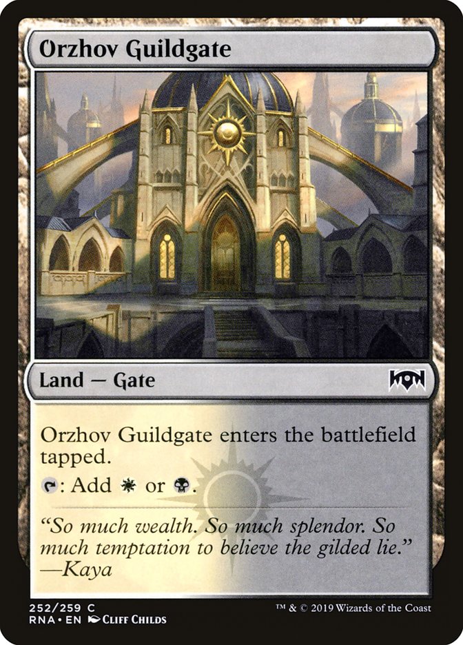 Orzhov Guildgate (252/259) [Ravnica Allegiance] | Gear Gaming Bentonville