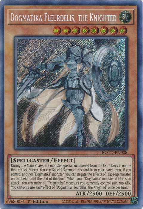 Dogmatika Fleurdelis, the Knighted [ROTD-EN008] Secret Rare | Gear Gaming Bentonville