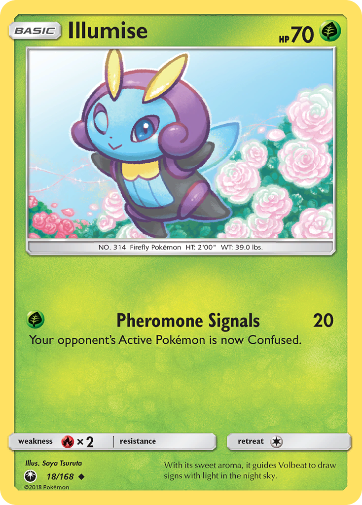 Illumise (18/168) [Sun & Moon: Celestial Storm] | Gear Gaming Bentonville