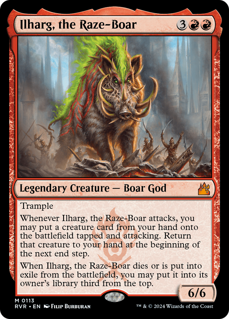 Ilharg, the Raze-Boar [Ravnica Remastered] | Gear Gaming Bentonville