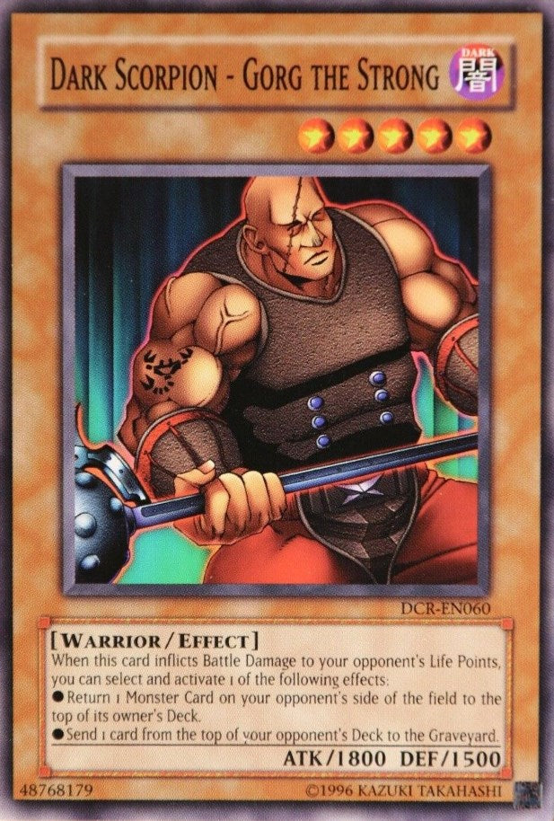 Dark Scorpion - Gorg the Strong [DCR-EN060] Common | Gear Gaming Bentonville